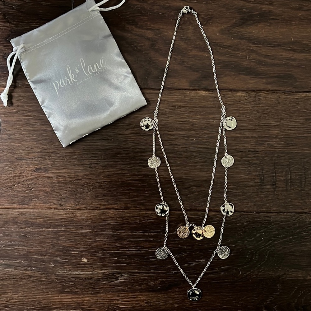 Park Lane Double Strand Coin Necklace